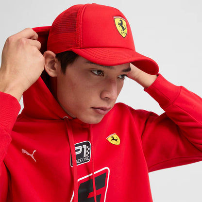 Jockey Puma Trucker Scuderia Ferrari Race Rojo, vista frontal