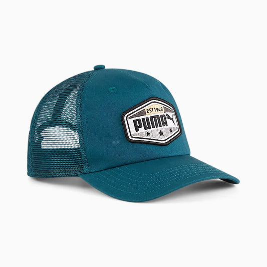 Jockey Visera Curva Trucker Puma 024046-08 Verde