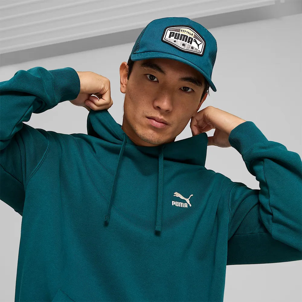 Jockey Visera Curva Trucker Puma 024046-08 Verde