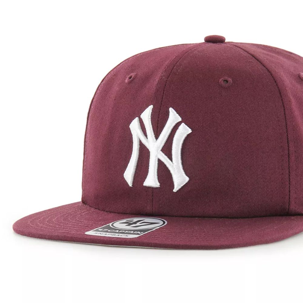 Jockey Snapback ’47 New York Yankees Captain Dark Maroon