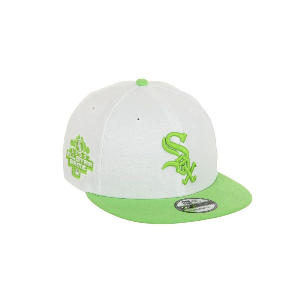 Jockey Snapback New Era Chicago White Sox MLB Patch White 9FIFTY