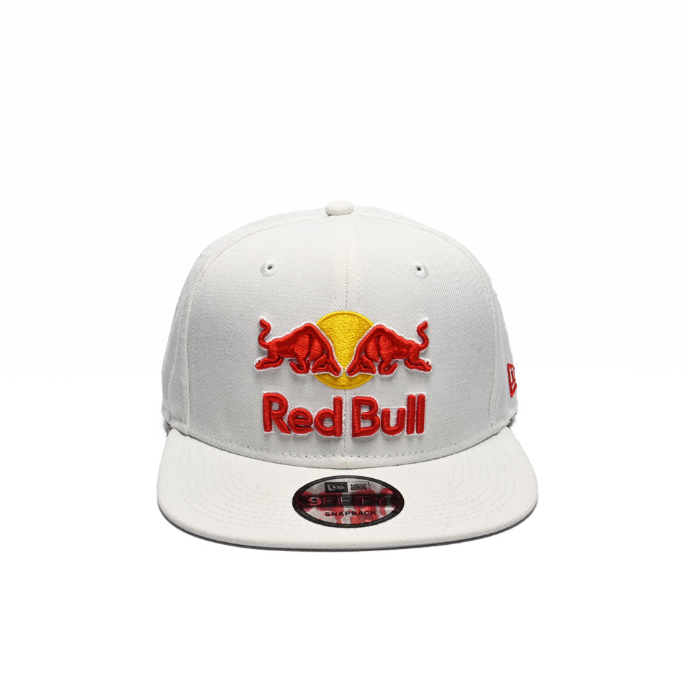 Jockey Snapback Red Bull Logo Frontal Blanco