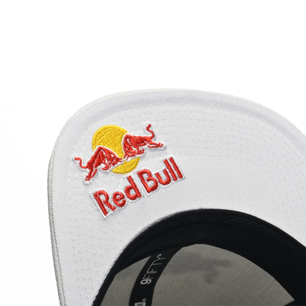 Jockey Snapback Red Bull Logo Frontal Blanco