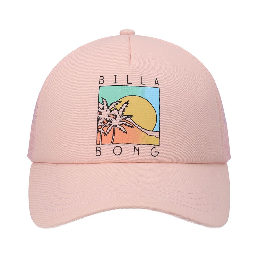 Jockey Trucker Aloha Forever Billabong Mujer Rosado