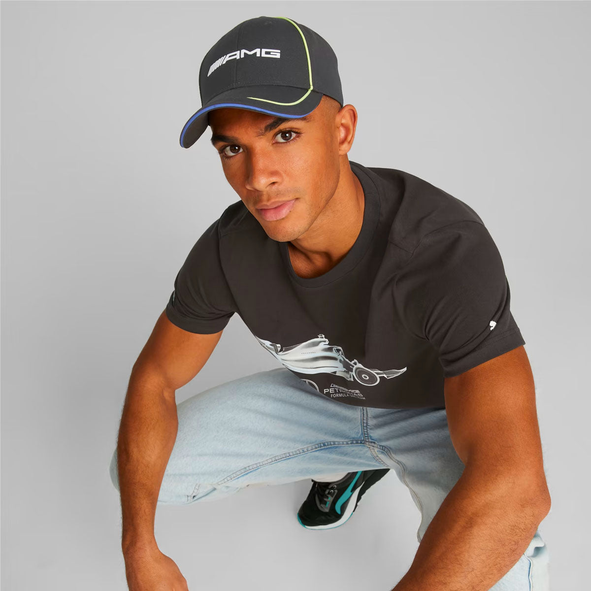 Jockey Puma Mercedes Amg Petronas F1 Negro