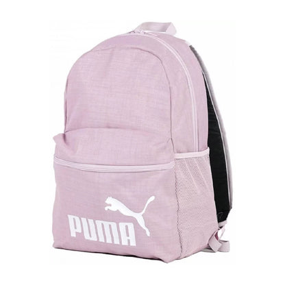 Mochila Puma Phase III Grape Mist 090118-03, vista frontal en ángulo