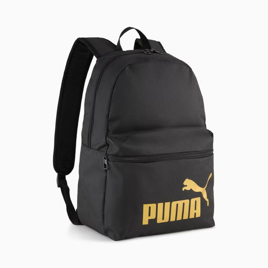 Mochila Puma Phase III Backpack Negro Oro