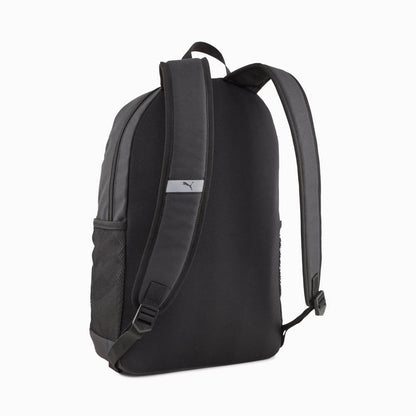 Mochila Puma Plus II negro 091181-01, vista lateral