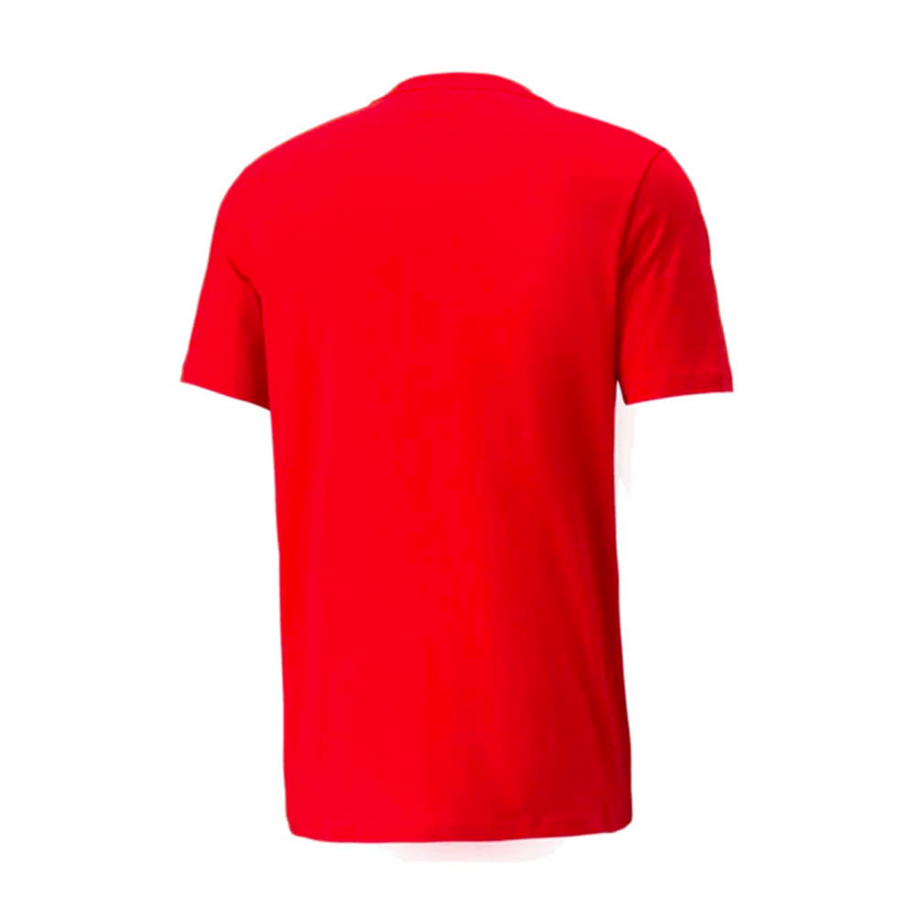 Polera Puma Ferrari Big Shield Rojo