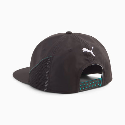 Jockey snapback Puma Mercedes-amg Petronas Negro, vista lateral