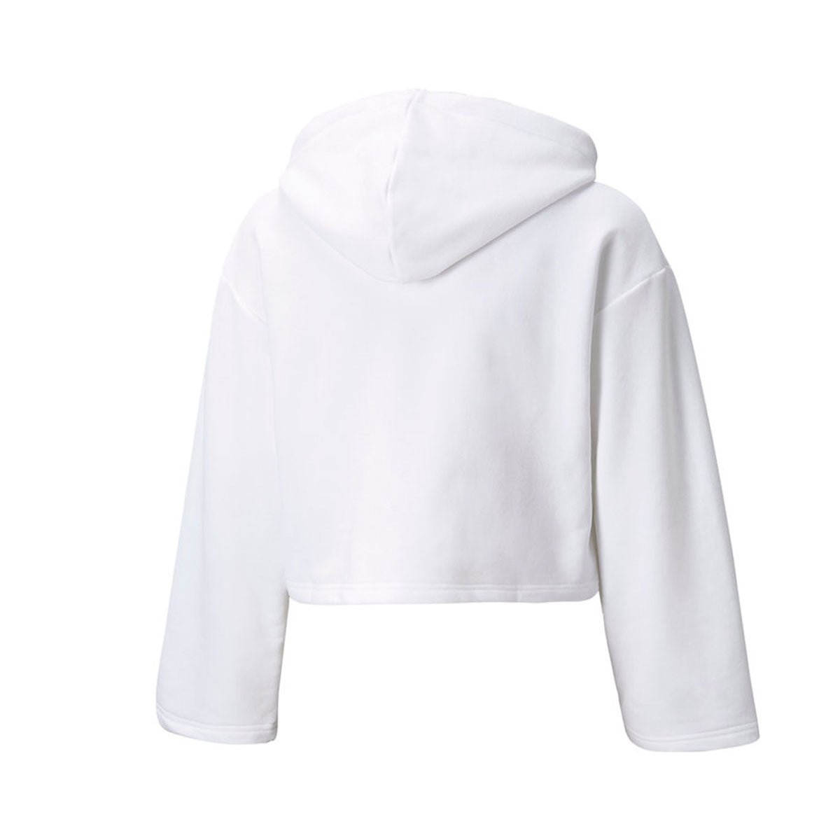 Poleron Puma Cropped Hoodie Blanco Juvenil 13-14 Años