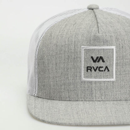 Gorra trucker RVCA Va All The Way Cap Gris, vista lateral