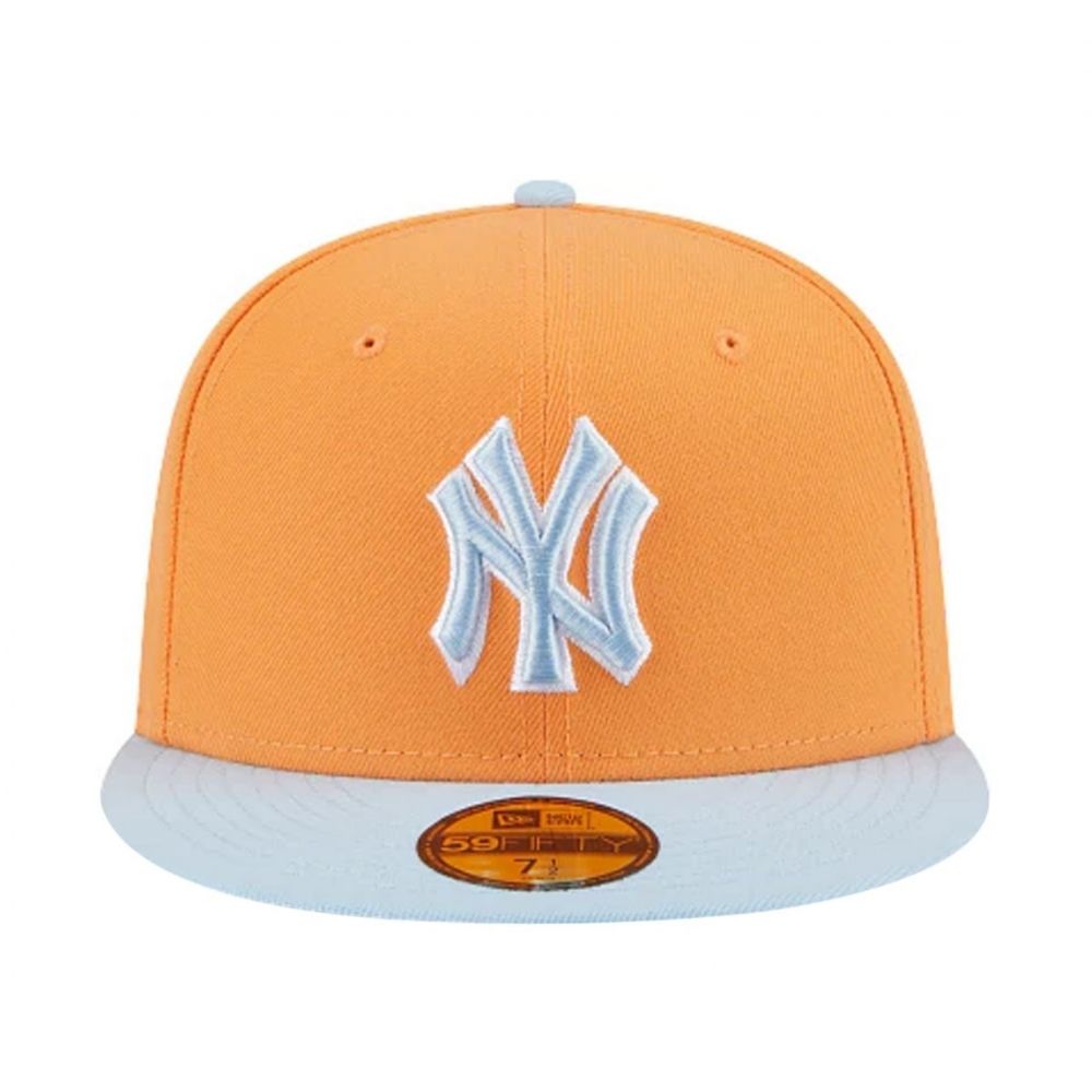 Snapback New Era 59fifty MLB New York Yankees Color Pack Orange