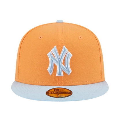 Snapback New Era 59fifty MLB New York Yankees Color Pack Orange