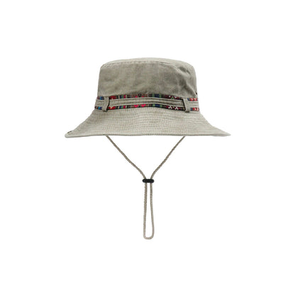 Sombrero bucket La Cap Company Senderismo Beige, vista lateral