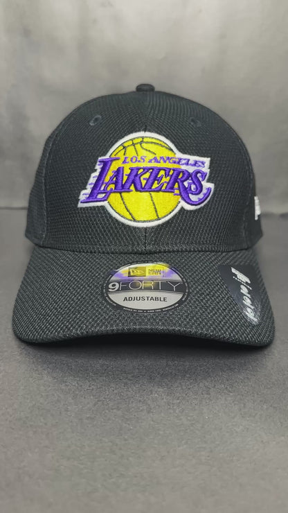 Jockey New Era Los Angeles Lakers Diamond Era 9FORTY Negro