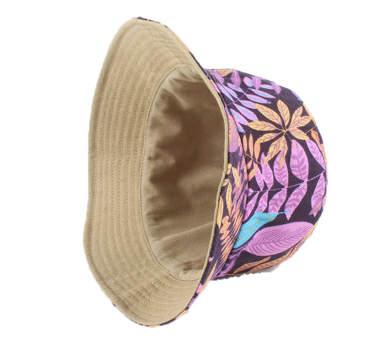 Gorra Verano - Bucket Floral Lila
