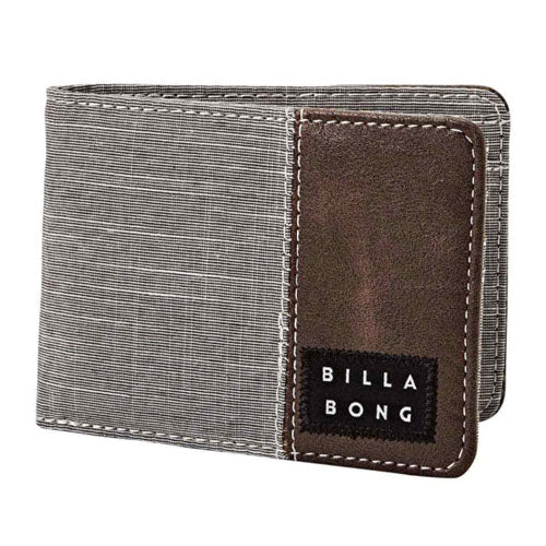 Billetera Billabong Hombre Tides Wallet Gris