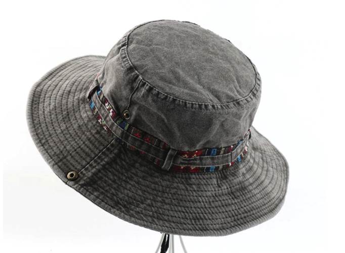 Gorra Verano - Bucket Senderismo Gris