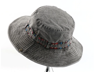 Gorra Verano - Bucket Senderismo Gris