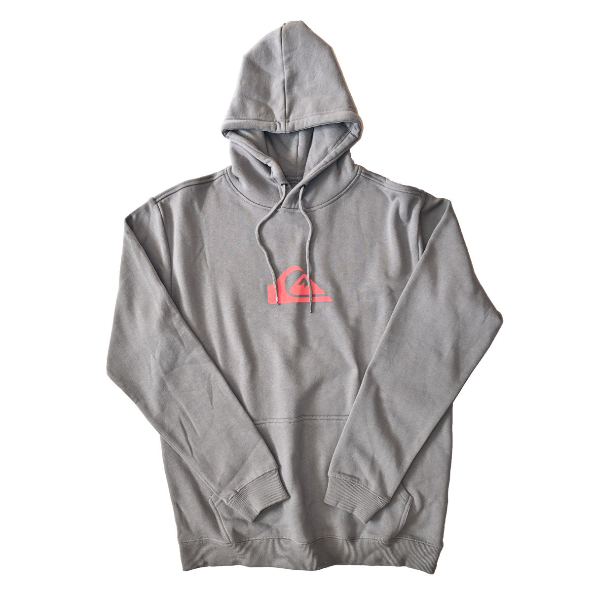 Polerón Quiksilver Gris Central Logo